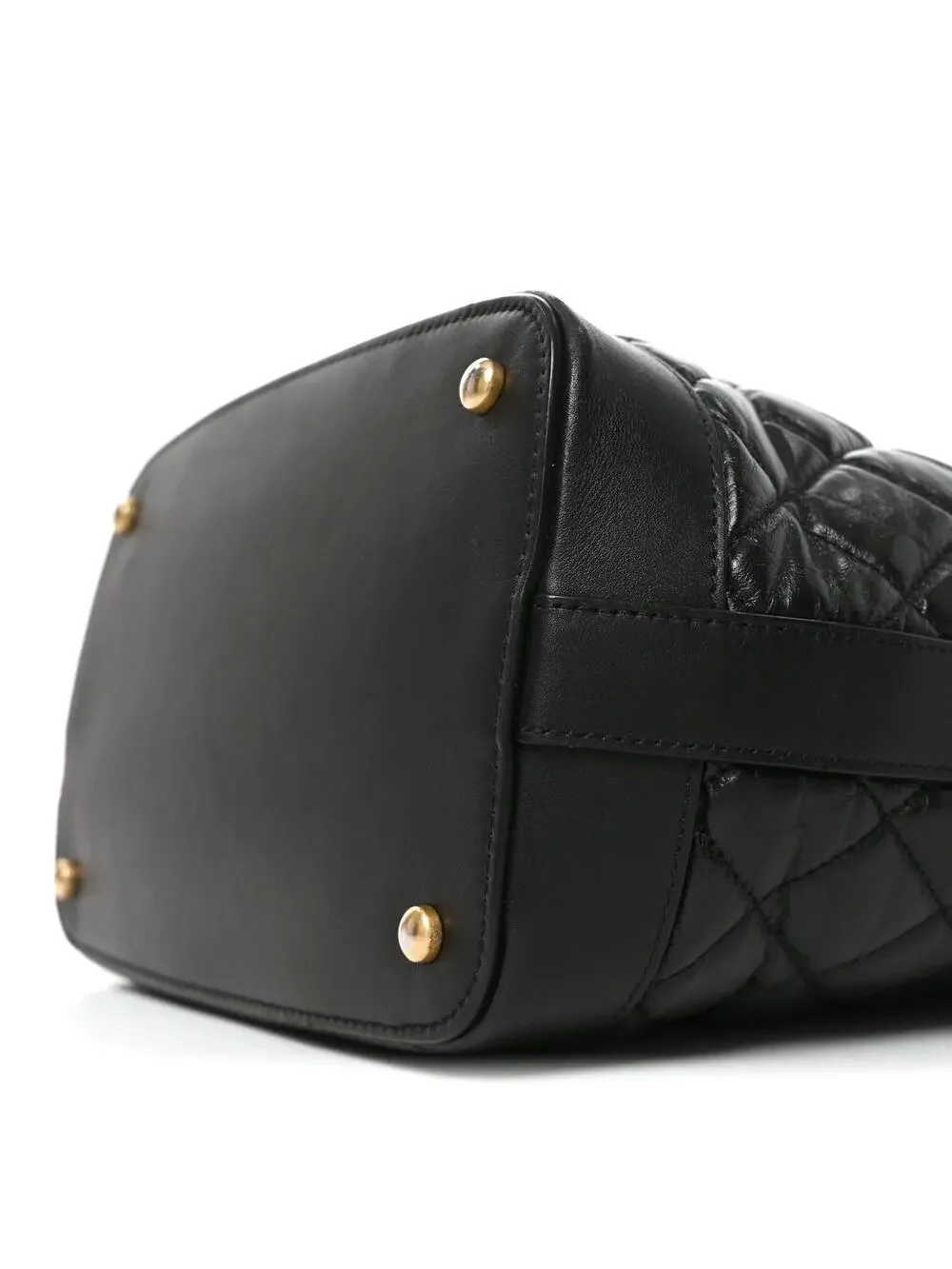Chanel Tweed Aged Calfskin Quilted #339011C14B